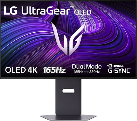 UltraGear 32GX850A-B OLED gaming 32", 3840 x 2160 4K UHD 165 Hz, DisplayHDR 400 True Black, 0,03 ms, 2 x HDMI, DisplayPort, USB-C