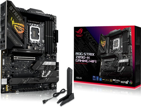 Socket 1851 : Z890-H Gaming WiFi ROG STRIX (DDR5, 4 x M.2, DisplayPort)