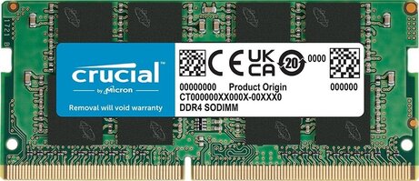 CT8G4SFRA32ATSODIMM 8 GB DDR4, 3200 MHz, CL22 (bulk)