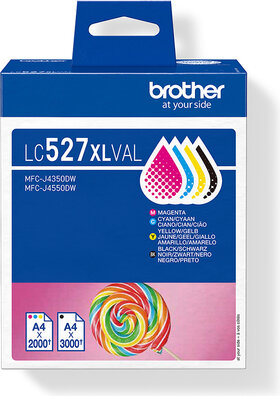 LC-527XLVAL inkjetcartridges valuepack