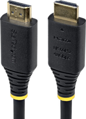Ultra High Speed HDMI-kabel M/M (5 meter, shielded, 4K 120 Hz support, 8K 60 Hz support, zwart)