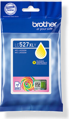 LC-527XLY inkjetcartridge geel (2.000 afdrukken)
