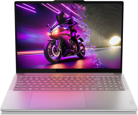 Yoga Pro 9 16IAH10 (Intel Core Ultra 9-285H, 16" touchscreen 3.2K, 64 GB LPDDR5, 2000 GB SSD, GeForce RTX 5070, Wi-Fi 7 802.11be, Windows 11 Home, grijs, Azerty)