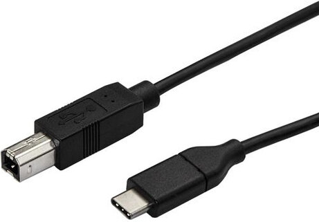 USB-C naar USB 2.0 B M kabel (0,5 meter)