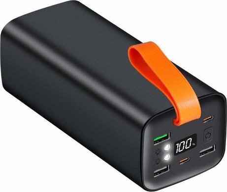 Power Bank 50.000mAh (2 x USB-C, 3 x USB-A, zwart)