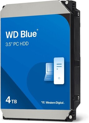 4000 GB WD Blue (128 MB, 5400 rpm)