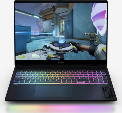 Omen 16-ak0007nb (16" WQXGA IPS, AMD Ryzen AI 9-375HX, 24 GB RAM, 1000 GB PCIe NVMe SSD, GeForce RTX 5080, Windows 11 Home, zwart, Azerty)