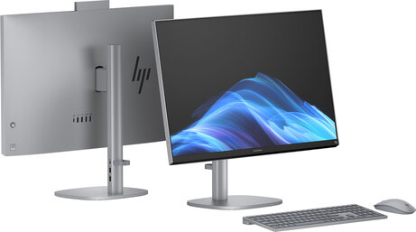 OmniStudio X NG AI PC 27-cs1005nb (27" Full HD, Intel Core Ultra 5-226V, 16 GB DDR5, 1000 GB PCIe NVMe SSD, Intel Arc Graphics, Windows 11 Home, zilver)