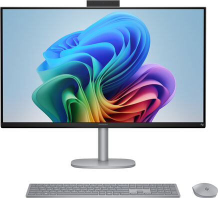 OmniStudio X NG AI PC 32-c1004nb (31,5" UHD IPS, Intel Core Ultra 5-226V, 16 GB DDR5, 1000 GB PCIe NVMe SSD, Intel Arc Graphics, Windows 11 Pro, zilver)