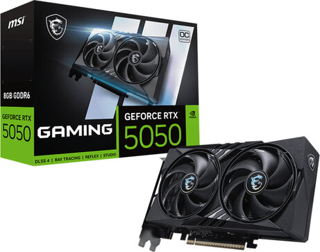 Geforce RTX 5050 GAMING OC (8 GB, 3 x DisplayPort, HDMI)