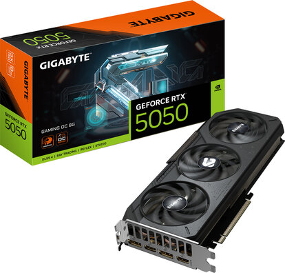 Geforce RTX 5050 GAMING OC (8 GB, 2 x DisplayPort, 2 x HDMI)