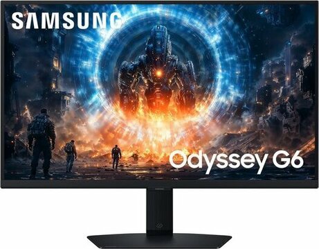 Odyssey G6 G60F Gaming 27", 2560 x 1440 Quad HD, 1 ms, in hoogte verstelbaar, zwart