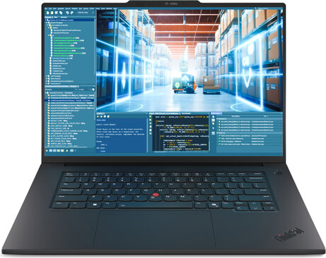 ThinkPad T1g Gen 8 21TD AI PC (Intel Core Ultra 7-255H, Windows 11 Pro, GeForce RTX 5060, 32 GB RAM, 512 GB SSD NVMe, 16" IPS 1920 x 1200, Wi-Fi 7, Bluetooth, zwart, Azerty)