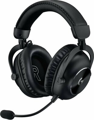 G Pro X 2 Headset (full size, Bluetooth / Lightspeed, 3,5 mm jack, noise isolating, zwart)