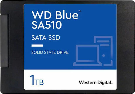1000 GB WD Blue SA510 SSD (2,5", SATA 6 Gb/s)