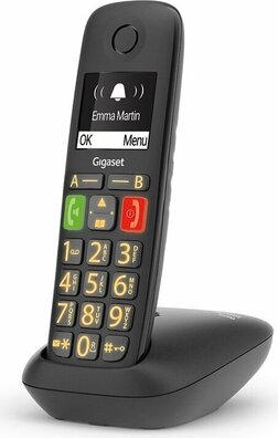 Gigaset E290R (150 contacten, zwart)