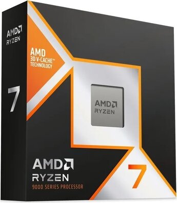Ryzen 7-9850X3D, 4,7 GHz, 96 MB cache (box)