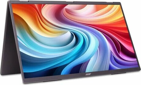 PD3 PD193QT Ebmiuux Portable monitor, 18,5", 1920 x 1080 Full HD, ingebouwde luidsprekers, ingebouwde USB-hub, VESA-montage, zwart