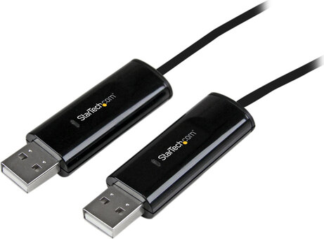 2-poort USB Keyboard Mouse Switch kabel (met file transfer, voor PC & Mac)