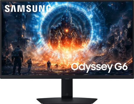 LS27FG602EUXEN Odyssey G6 G60F Gaming 27", 2560 x 1440 Quad HD, 1 ms, VESA-montage, in hoogte verstelbaar, zwart