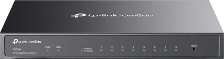 TL-SG2008 Managed switch (L2/L2+, Gigabit Ethernet, 8 LAN-poorten, 16 Gbit/s, IEEE 802.1Q, IEEE 802.1p, IEEE 802.1s, IEEE 802.3ab, IEEE 802.3ad, IEEE 802.3i, IEEE 802.3u)