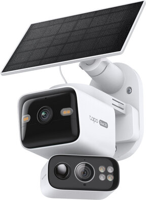 Tapo C645D Kit Solar-Powered Dual-Lens Pan/Tilt Security Camera Kit