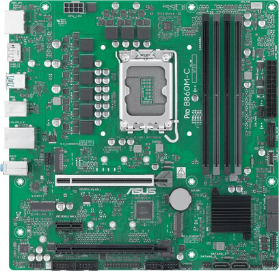 Socket 1851 : B860M-C-CSM PRO (DDR5, 2 x M.2, DisplayPort, HDMI, mATX)