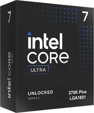 Socket 1851 : Core Ultra 7-270K Plus (125 Watt, 5,5 GHz, box, zonder koeler)