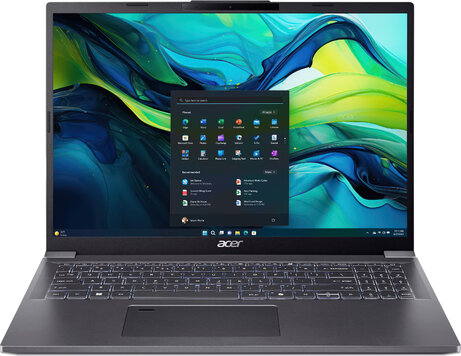 Aspire 16 A16-71M-71JW (16" 2K, Intel Core Ultra 7-155U, 32 GB, 1000 GB SSD, Intel Graphics, Azerty)