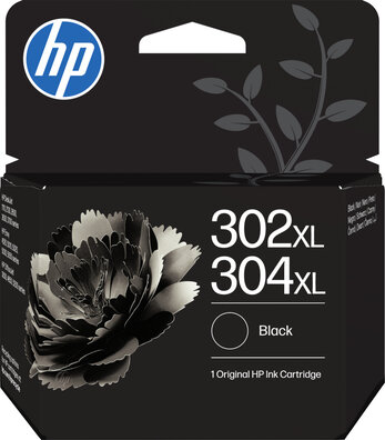 302XL/304XL inkjetcartridge zwart (300 afdrukken)