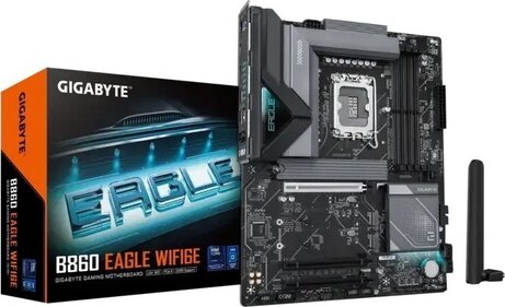Socket 1851 : B860 EAGLE WIFI6E (DDR5, 2 x M.2, DisplayPort, HDMI, ATX)