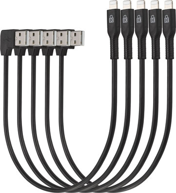 Charge & Sync Cable USB naar Lightning (5-pack)