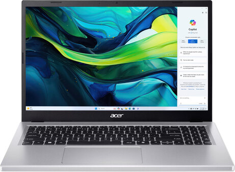 Aspire Go 15 AG15-41P-R3TN (15,6" Full HD IPS, AMD Ryzen 5-7535HS, 24 GB RAM, 512 GB PCIe NVMe SSD, AMD Radeon 660M, Windows 11 Home, grijs, Azerty)