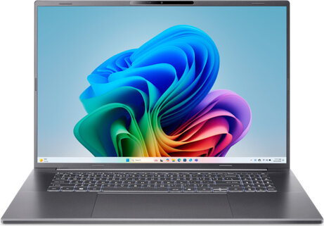 Aspire 18 AI A18-I71M-79BK (18" WUXGA IPS, Intel Core Ultra 7-355, 49 NPU TOPs, 16 GB RAM, 512 GB SSD, Intel Graphics, Windows 11 Home, grijs, Azerty)