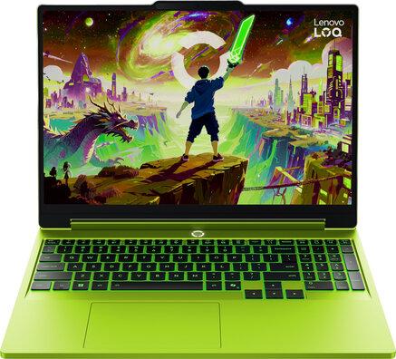 LOQ 15AHP11 (15,3" WUXGA, AMD Ryzen 7-250, 16 GB RAM, 1000 GB SSD, GeForce RTX5070 8 GB , Windows 11 Home, groen, Azerty)